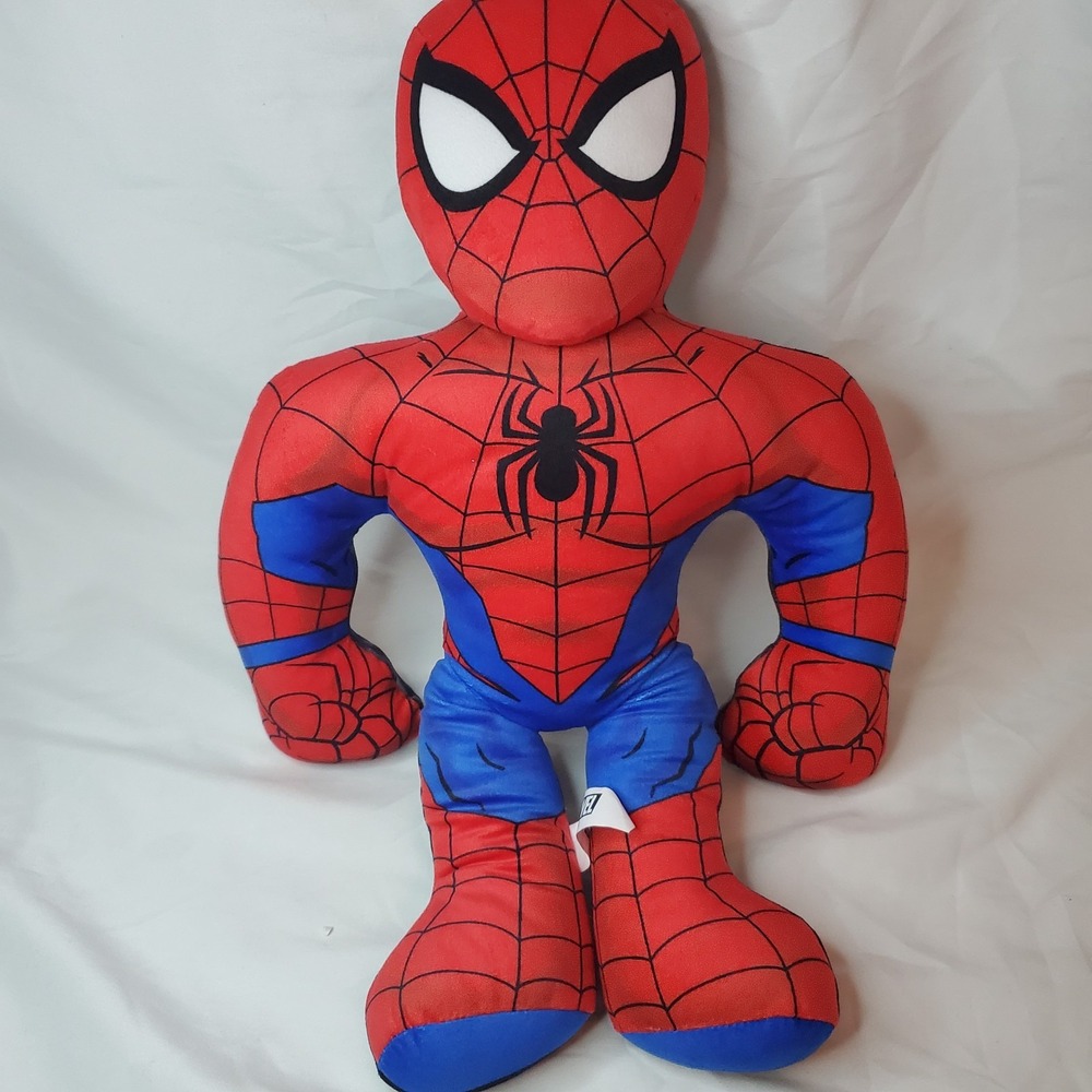 Marvel Spiderman & Venom Double Sided Plush Stuffed Animal 18 Inches